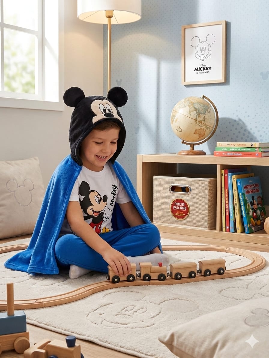 Manta con Capucha Diseño Infantil — imagen 3