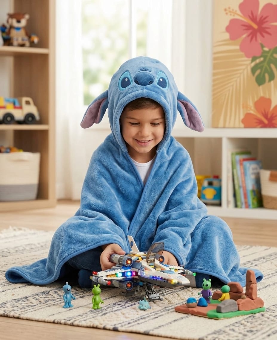 Manta con Capucha Diseño Infantil — imagen 8