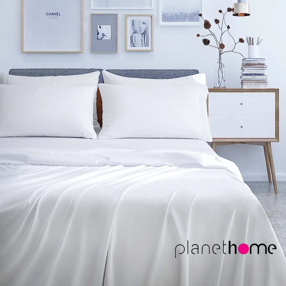 Sábanas Blancas línea Hotelera 800 Hilos