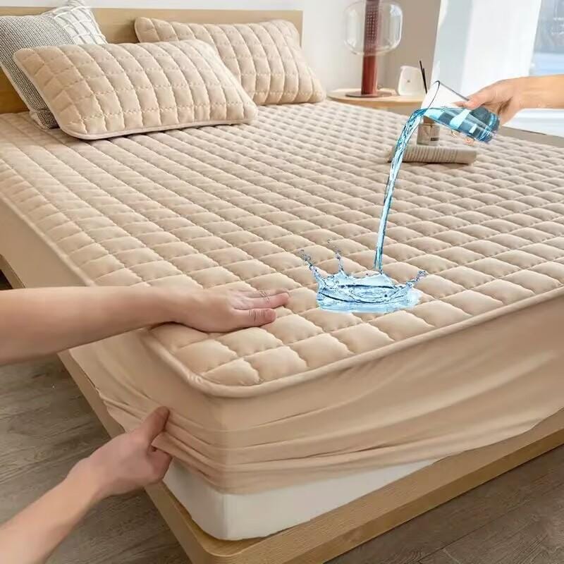 Protector de Colchón Impermeable + Fundas para Almohadas