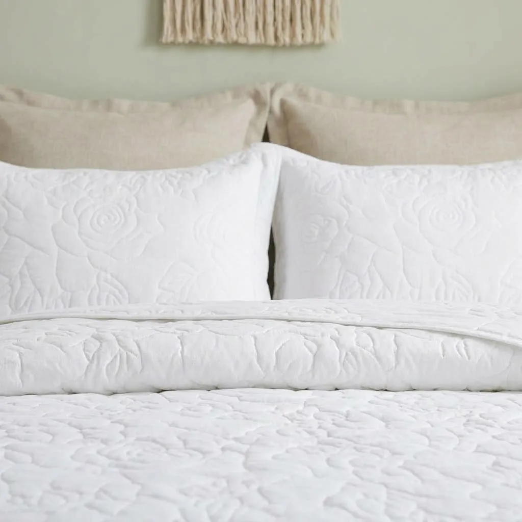 Cubrecama de Verano Jardín de Algodón + Fundas para Almohadas — imagen 5