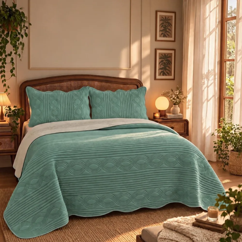 Cubrecama de Verano Reversible Ultrawave King