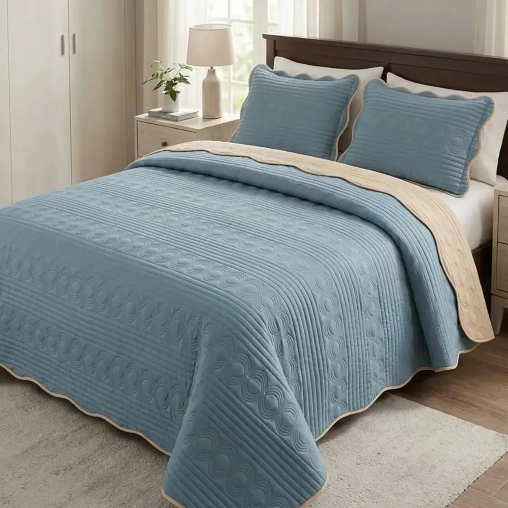 Cubrecama de Verano Reversible Ultrawave King — imagen 4