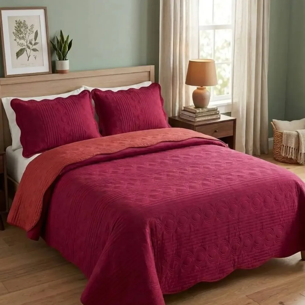 Cubrecama de Verano Reversible Ultrawave King — imagen 9