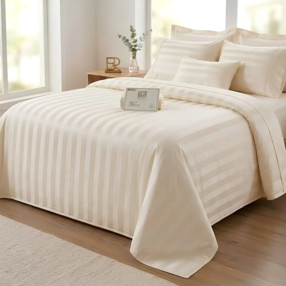 Cubrecama de Verano Stripe Satin