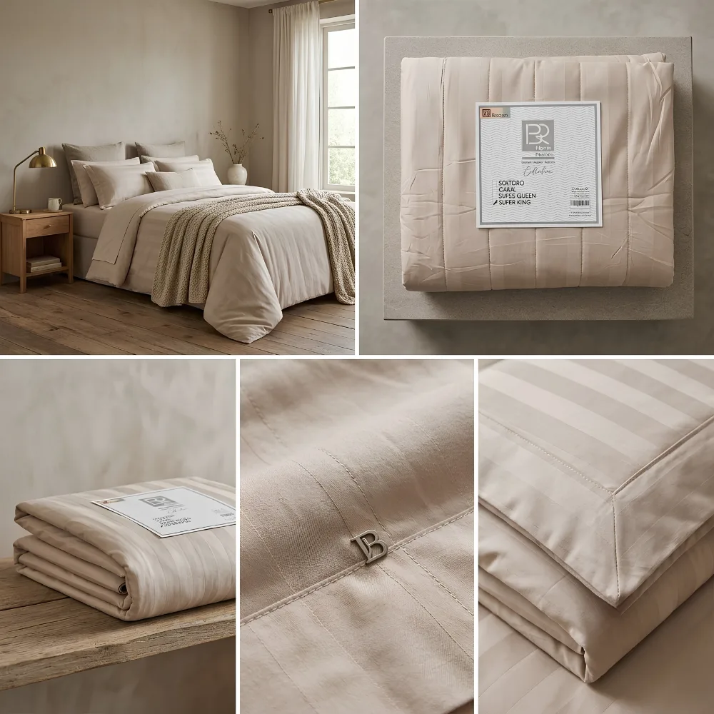 Cubrecama de Verano Stripe Satin — imagen 13