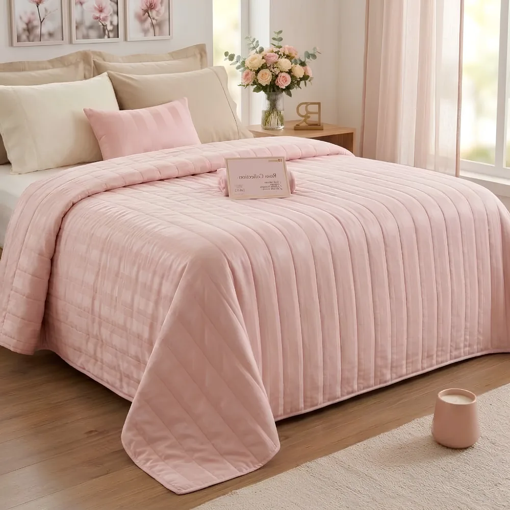 Cubrecama de Verano Stripe Satin — imagen 3