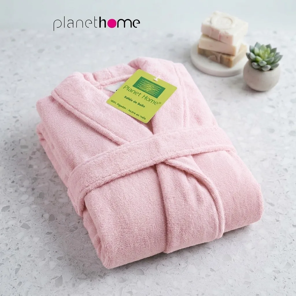 Bata de Baño PH 100% Algodón Súper Absorbente — imagen 8